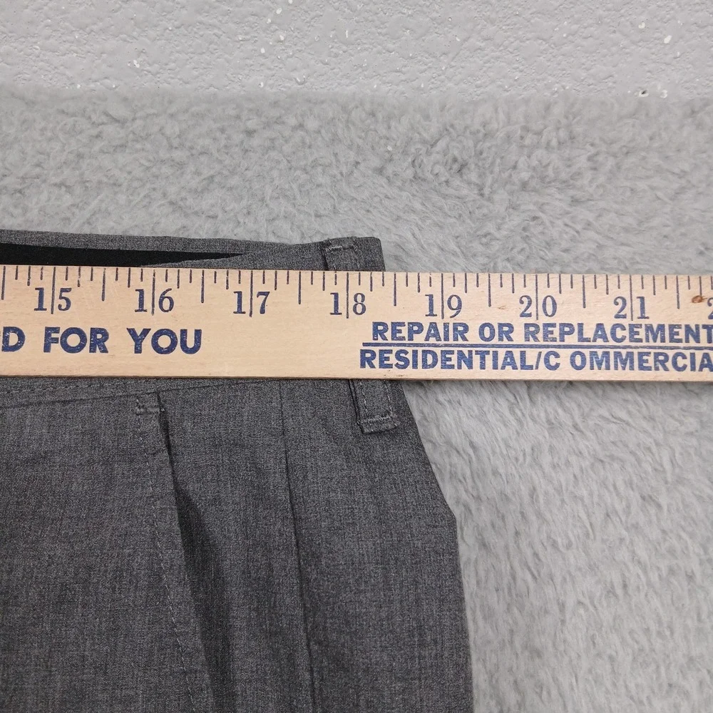 J.Crew Dress‎ Pants Men 35x32 Gray Cotton Straight Fit Slacks